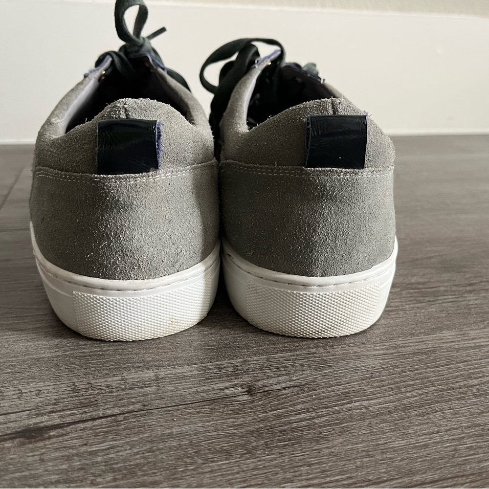 Badgley Mischka Stylish Gray Men's Sneakers Size 9.5 - Picture 4 of 8